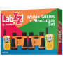 Комплект раций и биноклей Levenhuk LabZZ WTT10 Orange