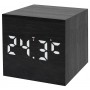 Часы настольные Bresser MyTime WAC, черные